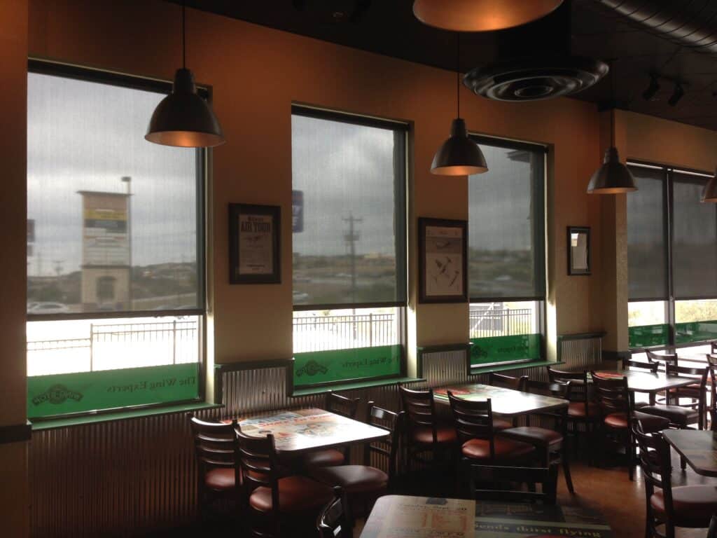 Solar Shades Wing Stop